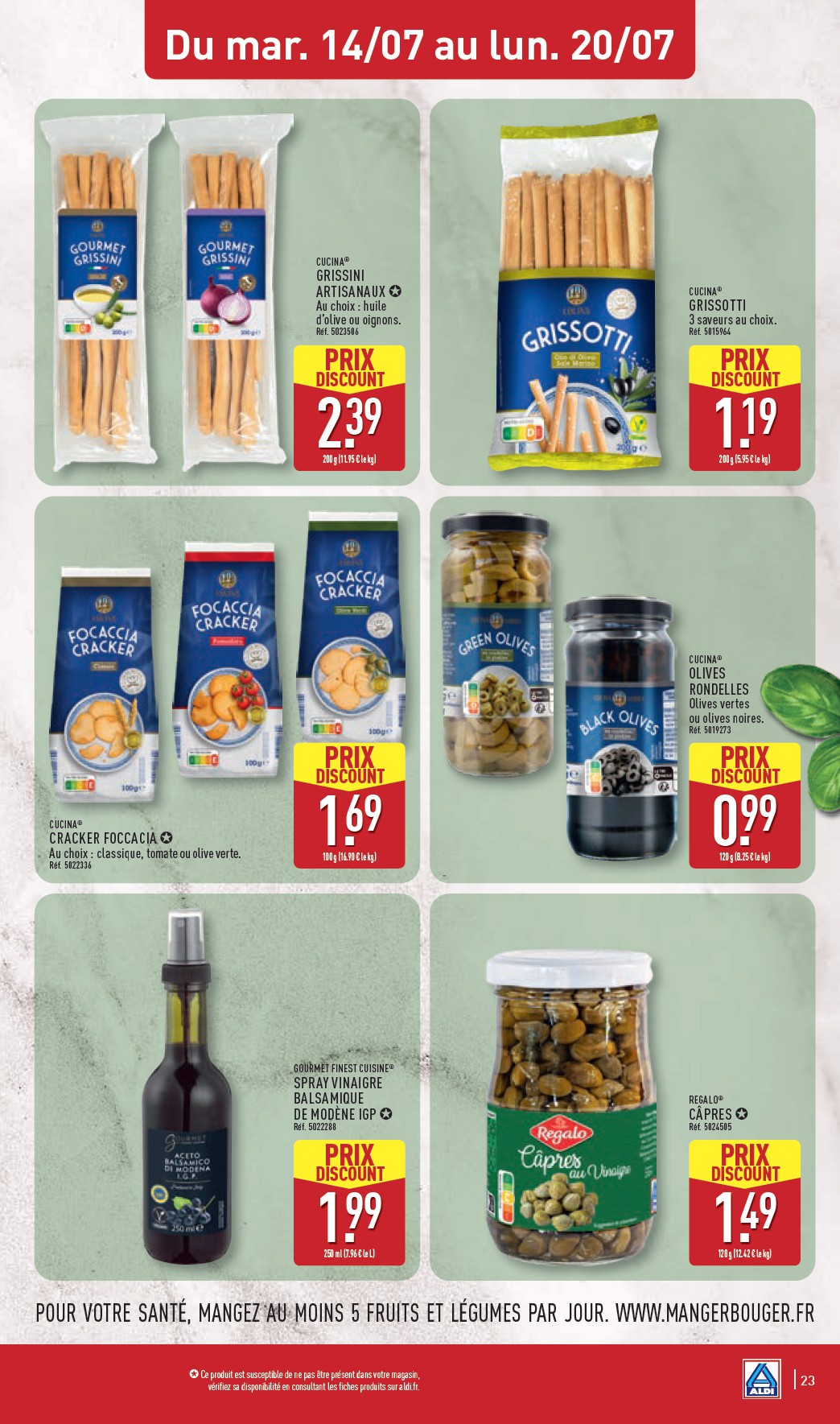 Aldi catalog page 25 — 2026-07-13 to 2026-07-18