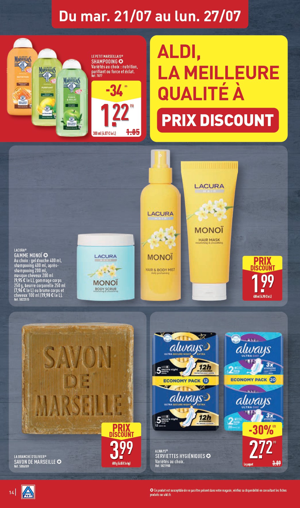 Aldi catalog page 18 — 2026-07-20 to 2026-07-25