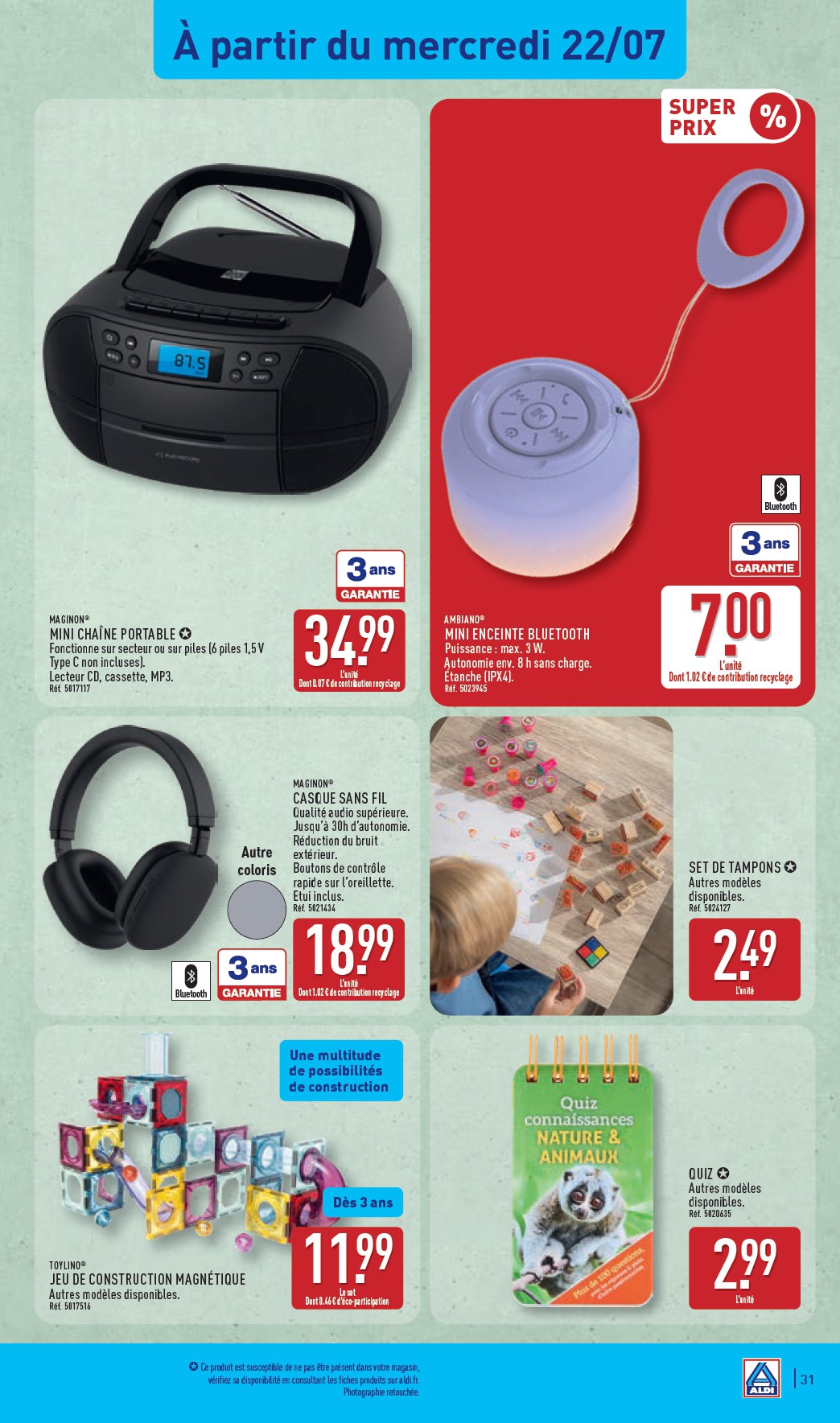 Aldi catalog page 35 — 2026-07-20 to 2026-07-25
