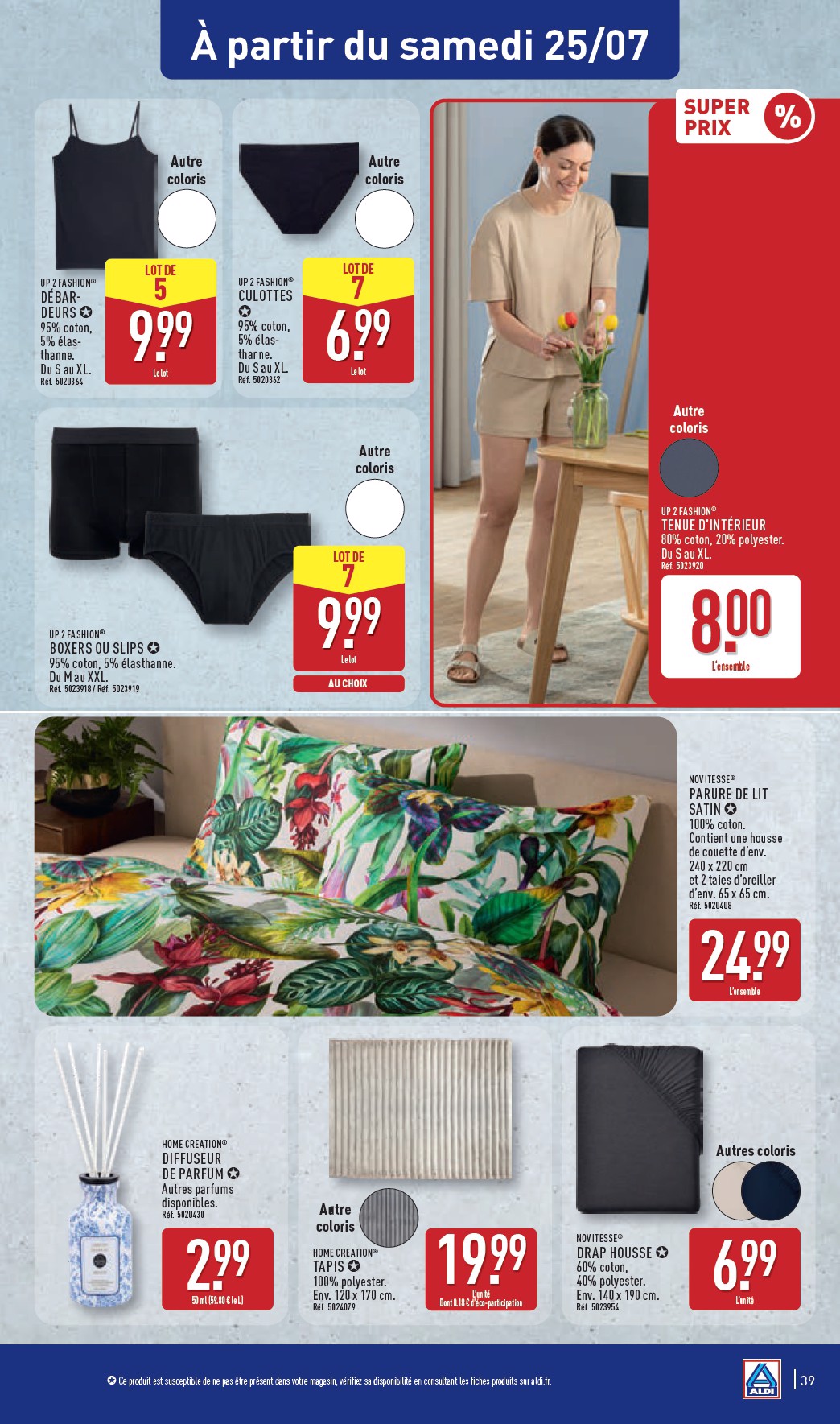 Aldi catalog page 43 — 2026-07-20 to 2026-07-25