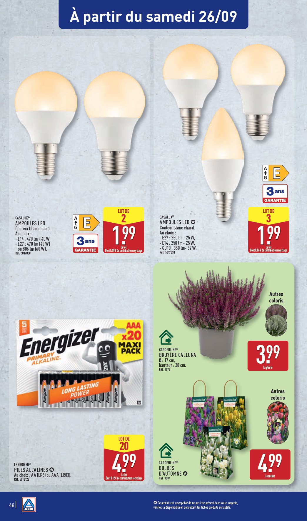 Aldi catalog page 50 — 2026-09-21 to 2026-09-26