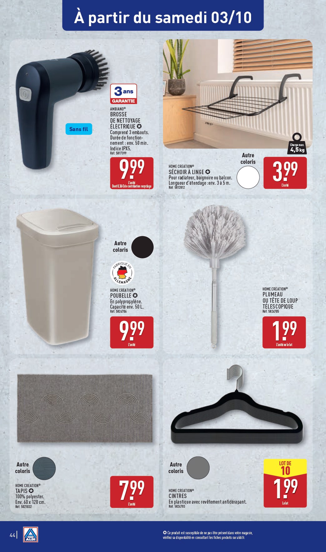 Aldi catalog page 46 — 2026-09-28 to 2026-10-03