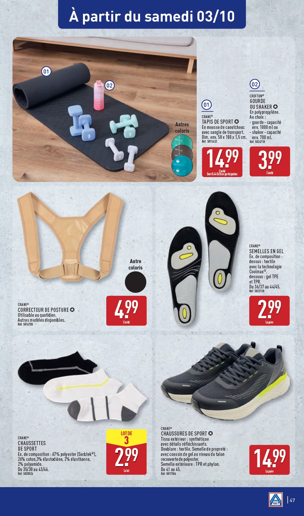 Aldi catalog page 49 — 2026-09-28 to 2026-10-03