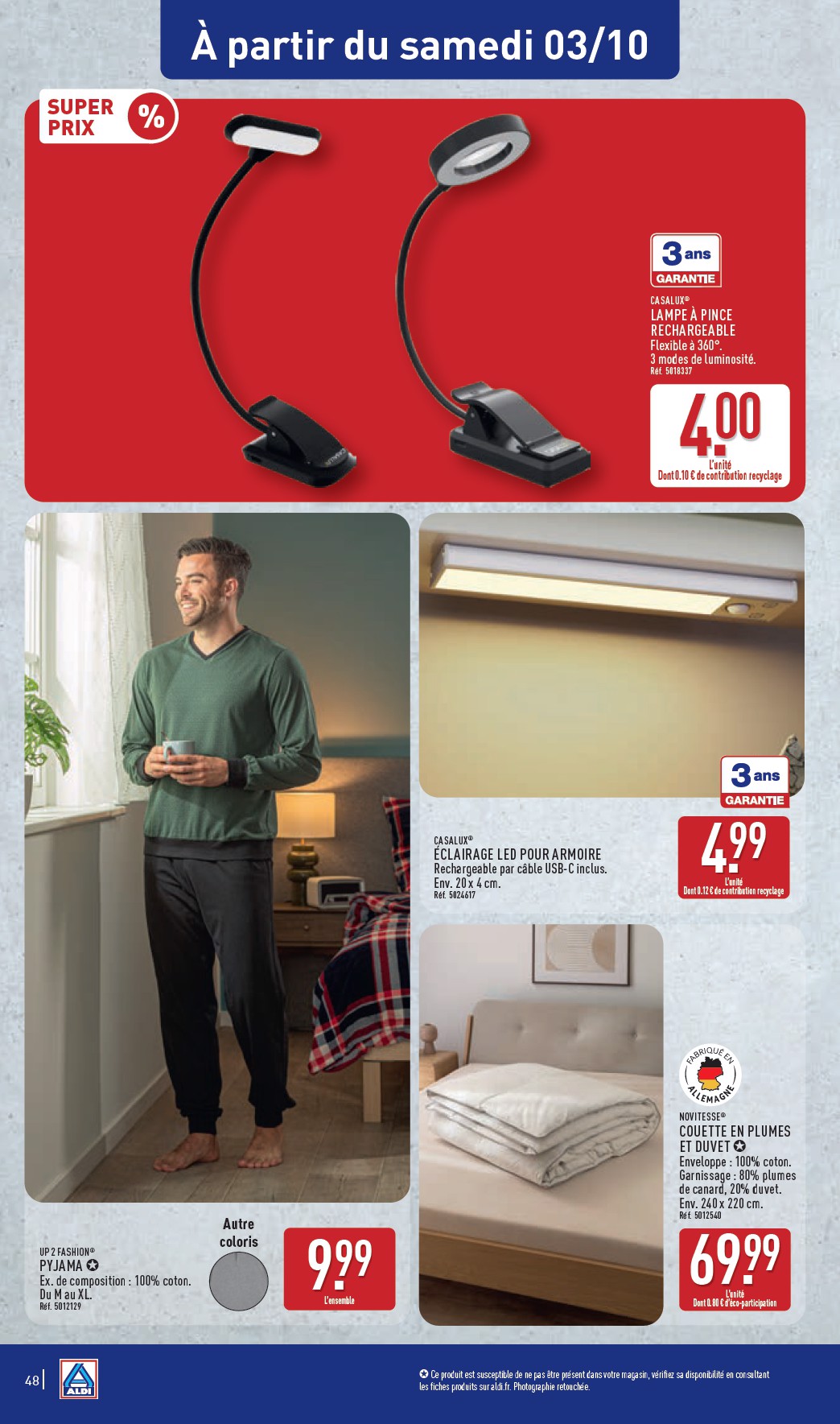 Aldi catalog page 50 — 2026-09-28 to 2026-10-03