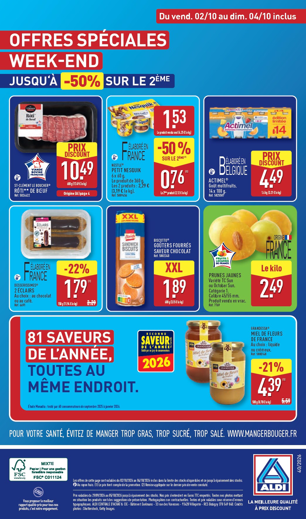 Aldi catalog page 52 — 2026-09-28 to 2026-10-03