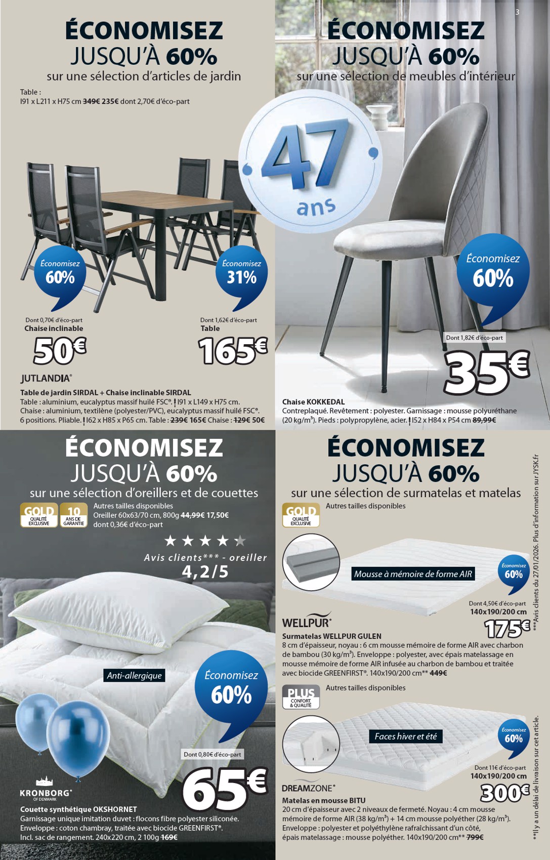 Jysk catalog page 4 — 2026-03-17 to 2026-05-11