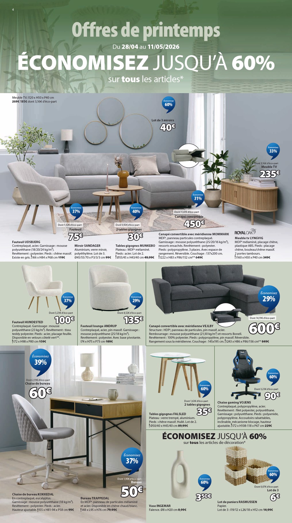 Jysk catalog page 5 — 2026-04-28 to 2026-05-11