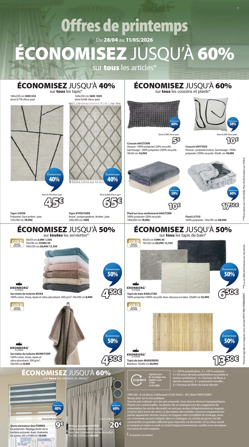 Jysk catalog page 8 — 2026-04-28 to 2026-05-11