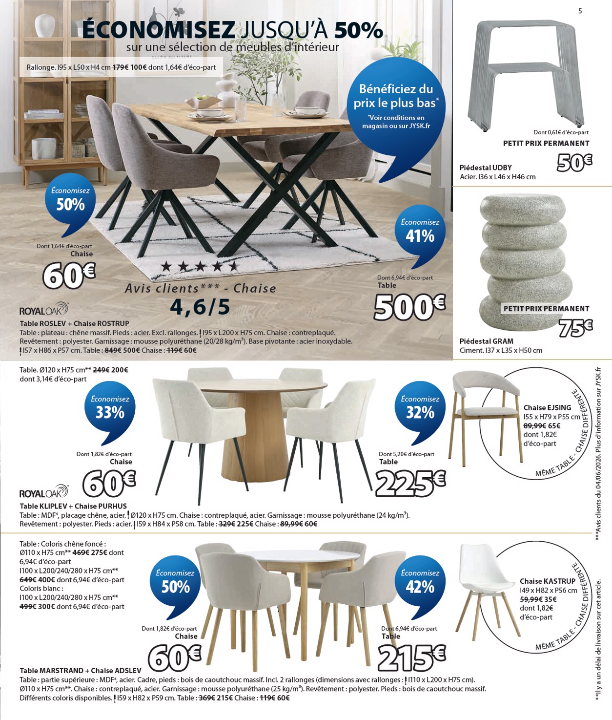 Jysk catalog page 6 — 2026-07-22 to 2026-08-31