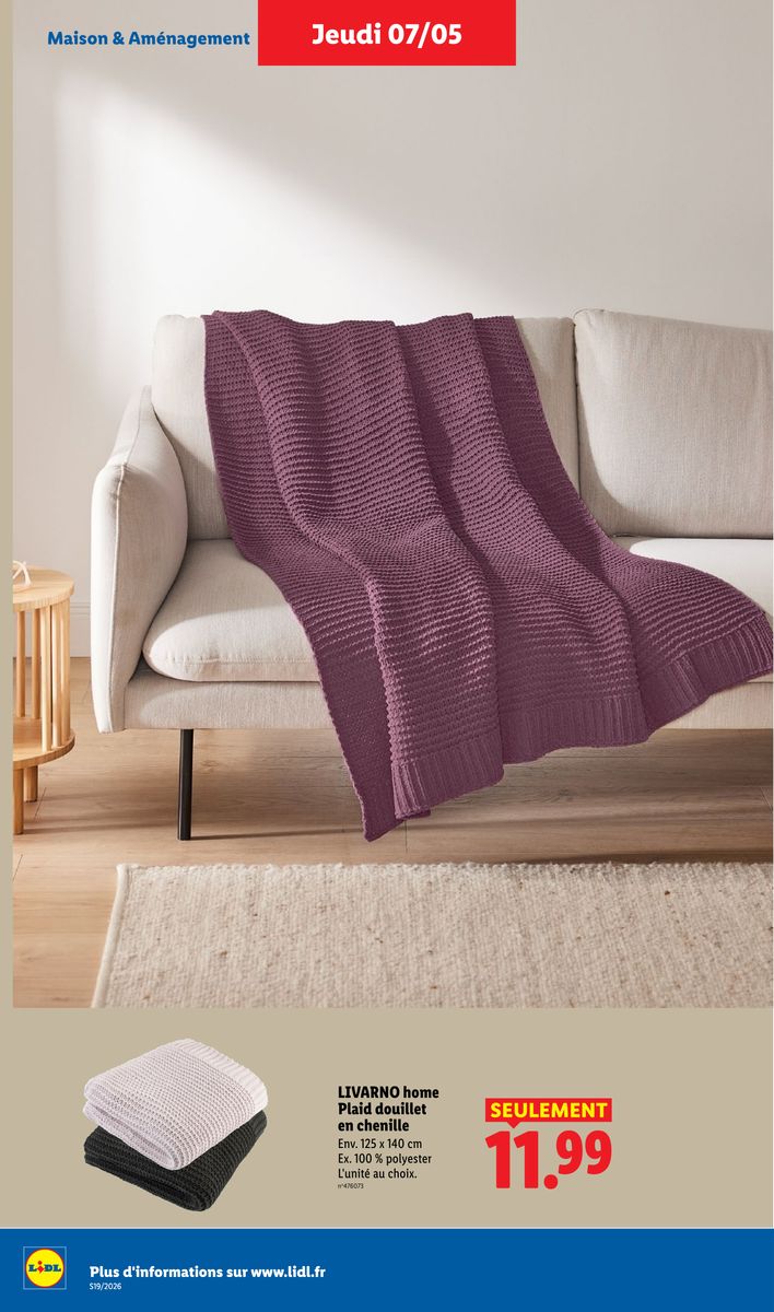 Lidl catalog page 36 — 2026-05-07 to 2026-05-13