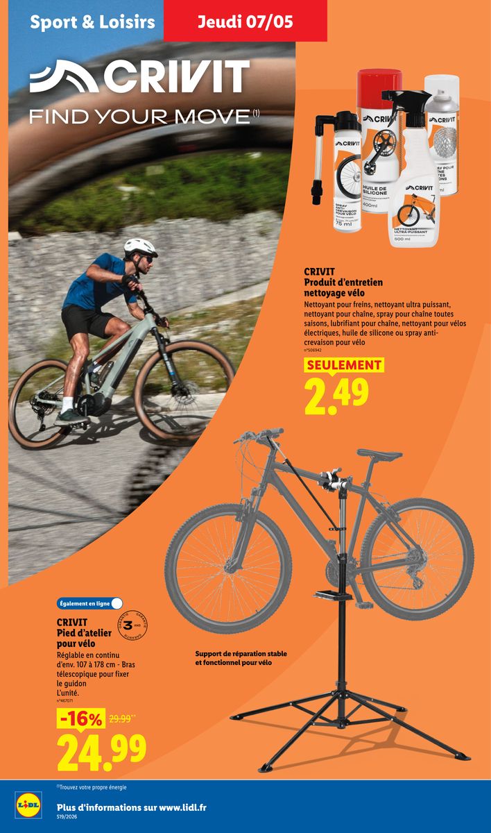 Lidl catalog page 38 — 2026-05-07 to 2026-05-13