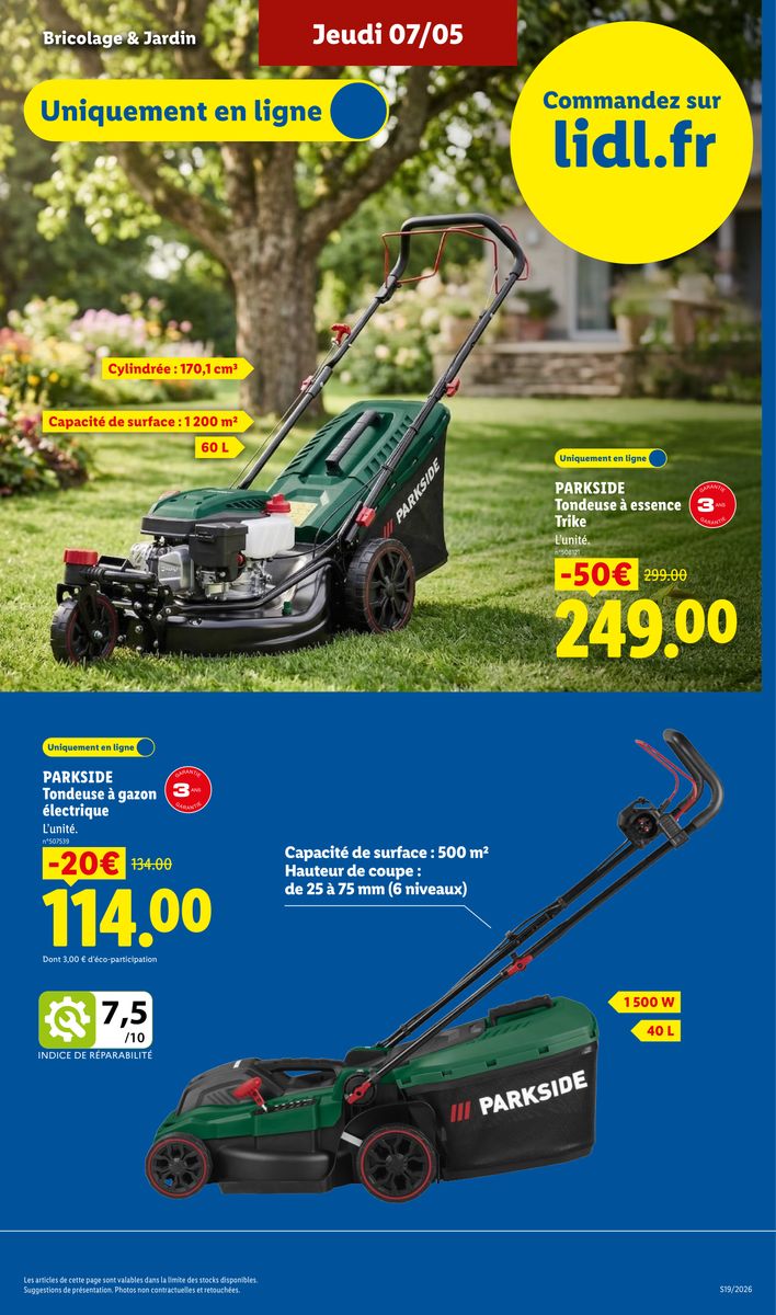 Lidl catalog page 43 — 2026-05-07 to 2026-05-13