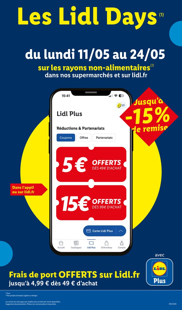 Lidl catalog page 61 — 2026-05-07 to 2026-05-13