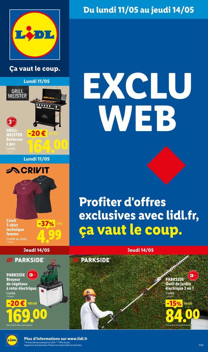 Lidl catalog 2026-05-11 to 2026-05-14