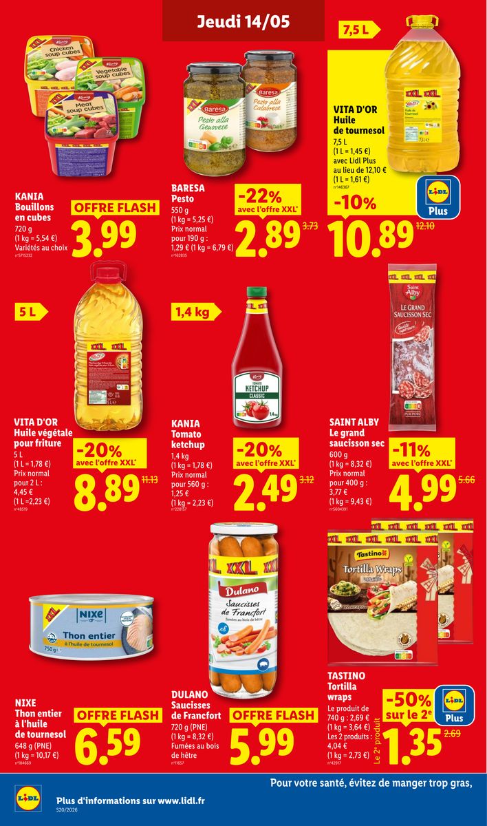 Lidl catalog page 18 — 2026-05-14 to 2026-05-20