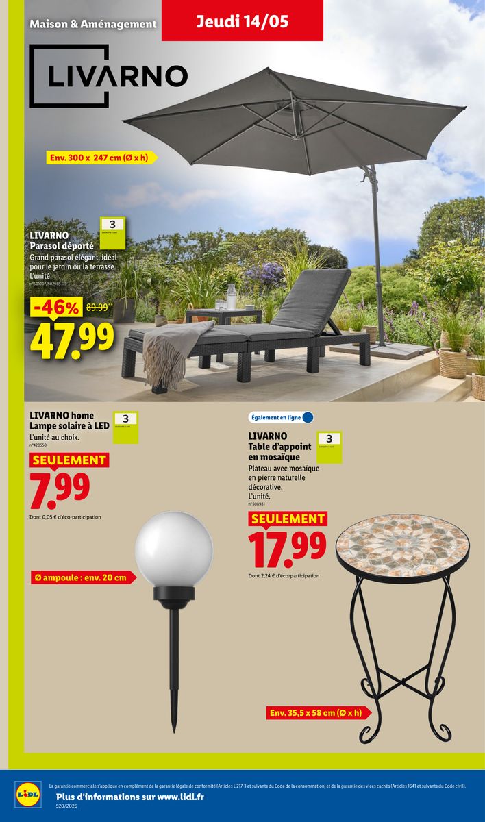 Lidl catalog page 28 — 2026-05-14 to 2026-05-20
