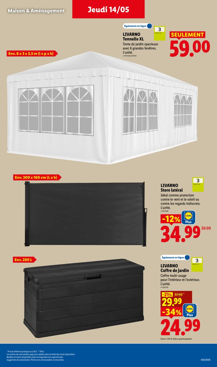 Lidl catalog page 29 — 2026-05-14 to 2026-05-20
