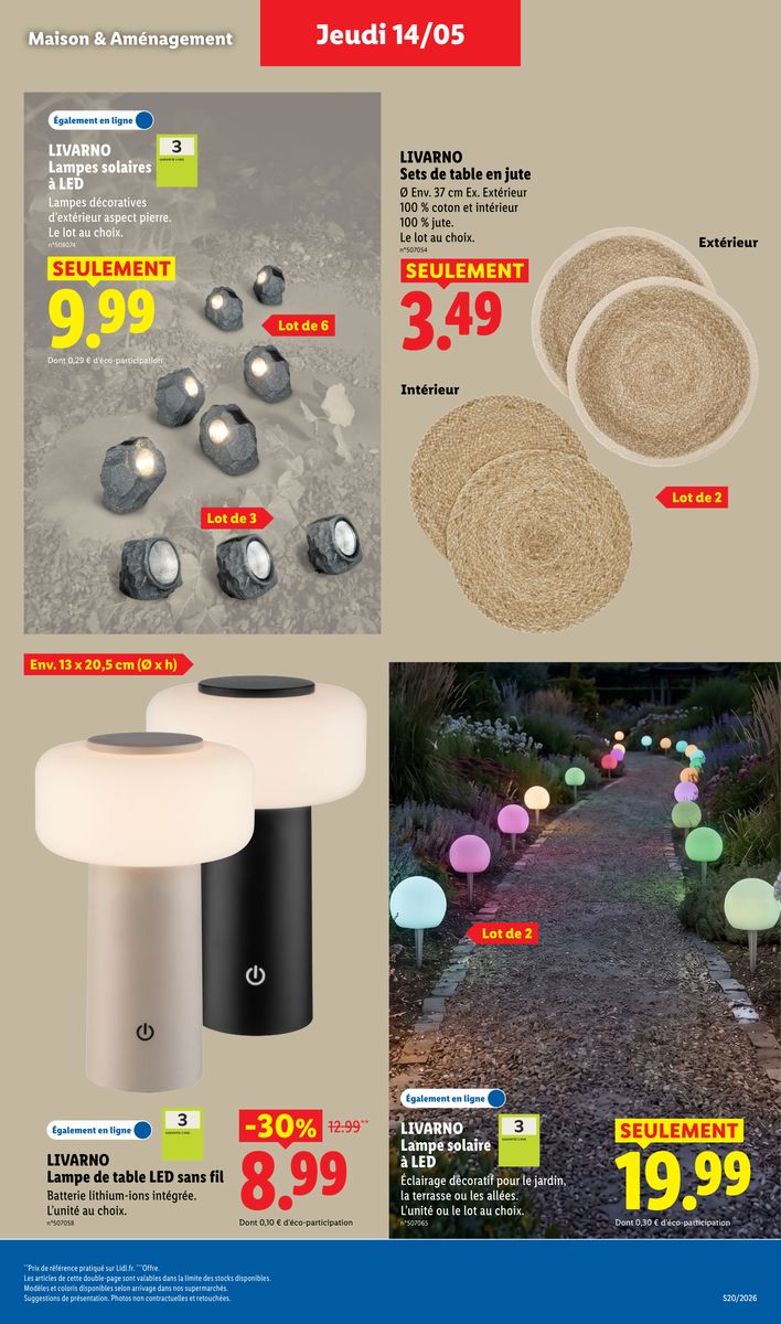 Lidl catalog page 31 — 2026-05-14 to 2026-05-20