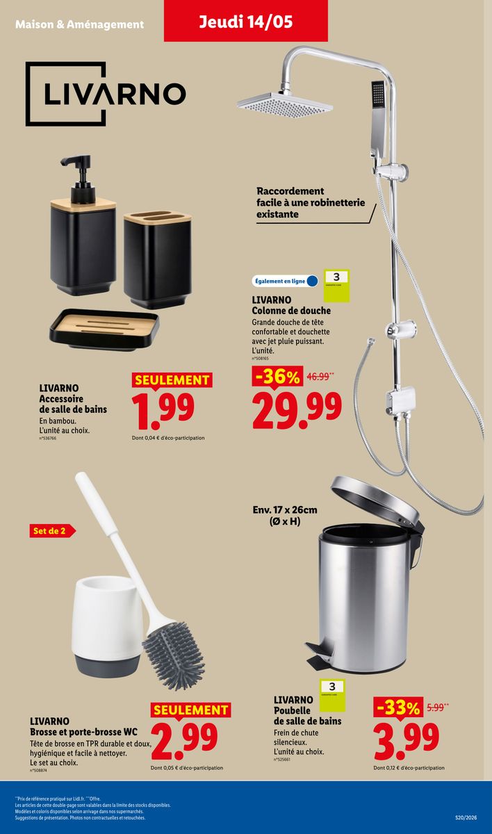 Lidl catalog page 33 — 2026-05-14 to 2026-05-20