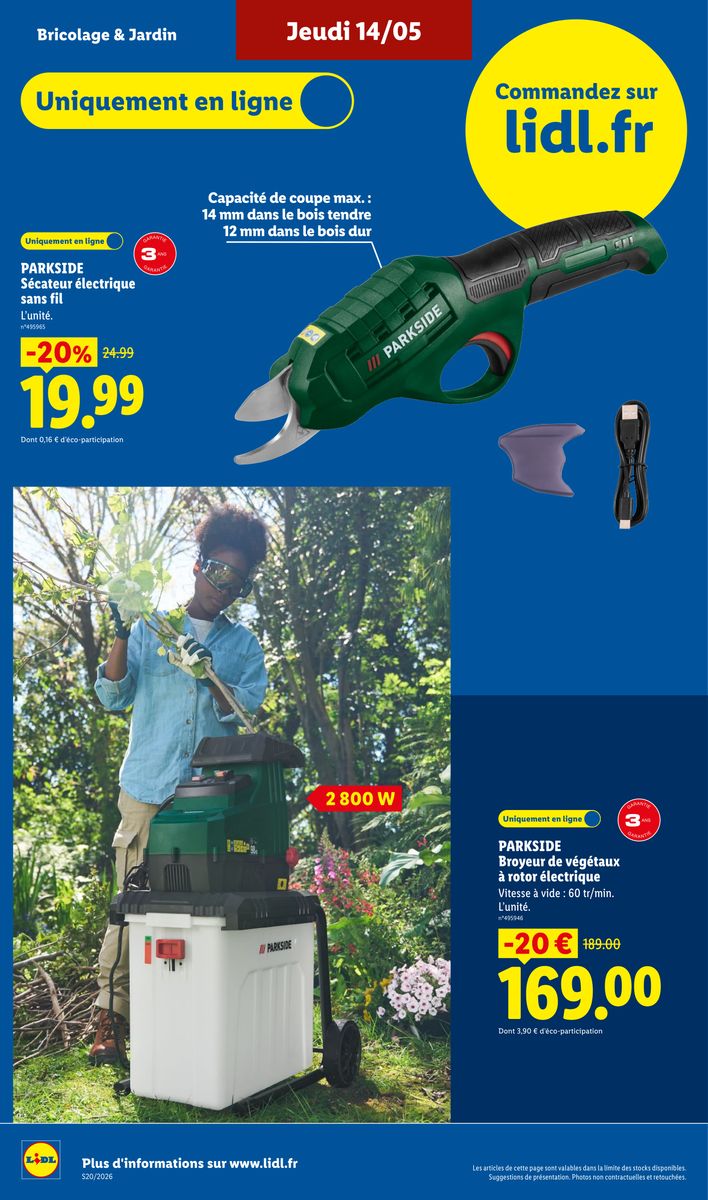 Lidl catalog page 38 — 2026-05-14 to 2026-05-20