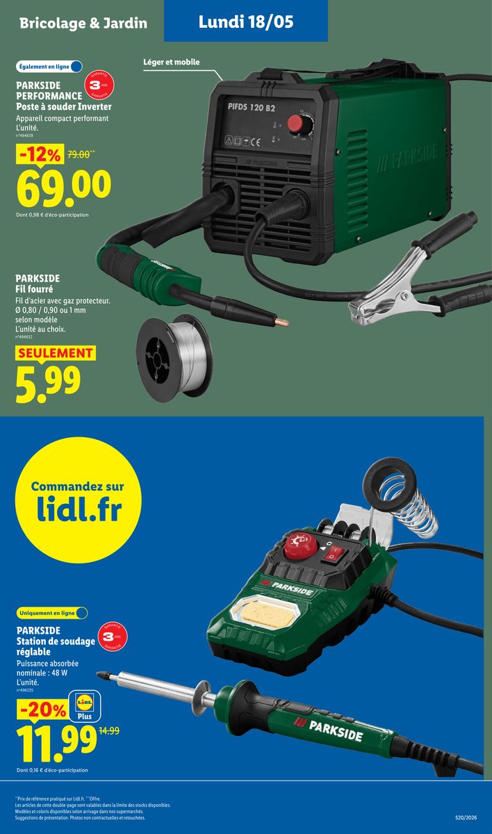 Lidl catalog page 43 — 2026-05-14 to 2026-05-20