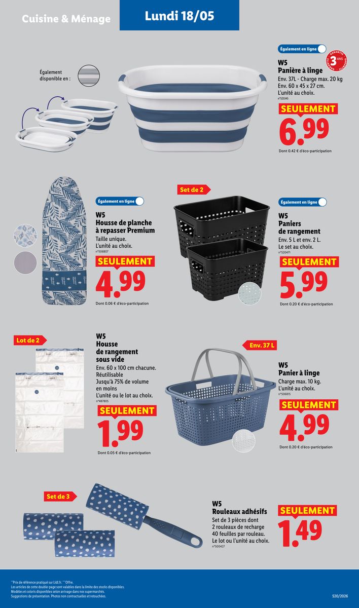 Lidl catalog page 47 — 2026-05-14 to 2026-05-20