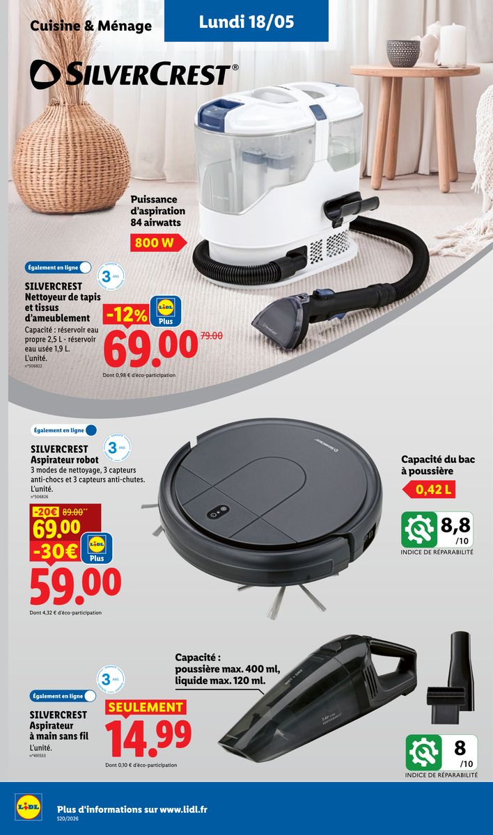 Lidl catalog page 50 — 2026-05-14 to 2026-05-20