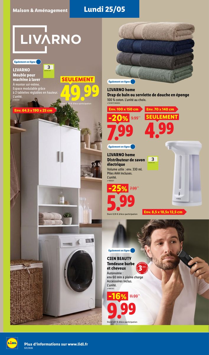 Lidl catalog page 56 — 2026-05-21 to 2026-05-27