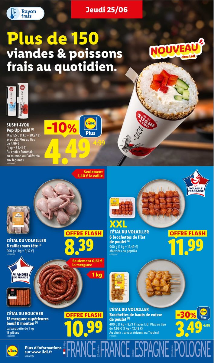 Lidl catalog page 6 — 2026-06-25 to 2026-07-01