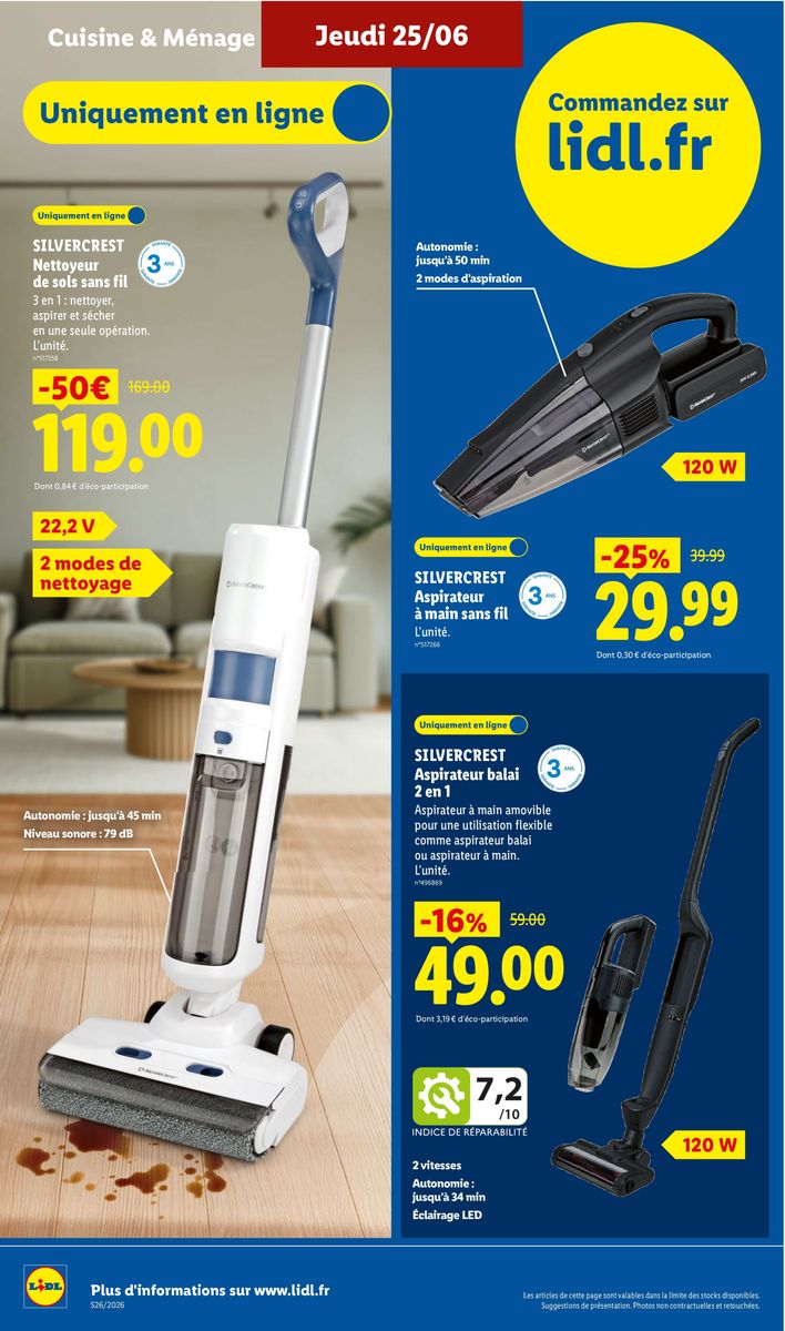 Lidl catalog page 50 — 2026-06-25 to 2026-07-01