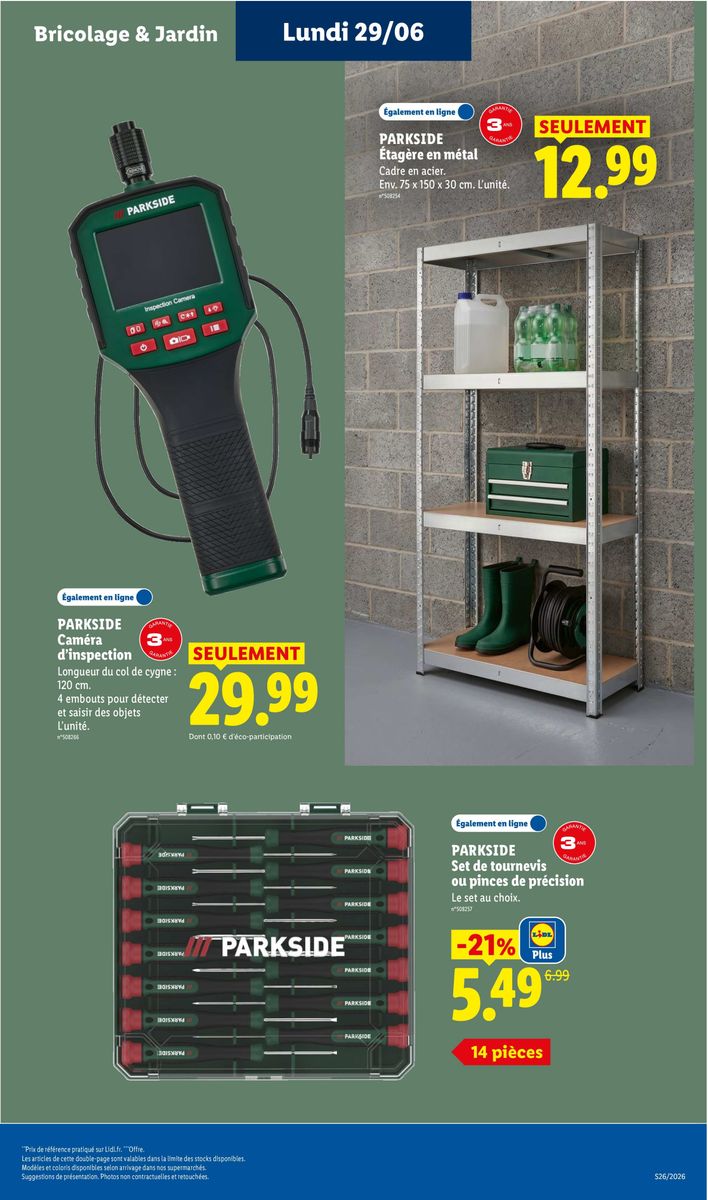 Lidl catalog page 57 — 2026-06-25 to 2026-07-01
