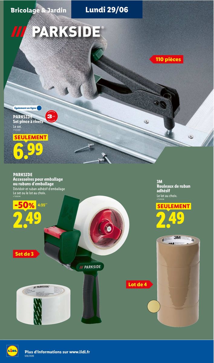 Lidl catalog page 58 — 2026-06-25 to 2026-07-01