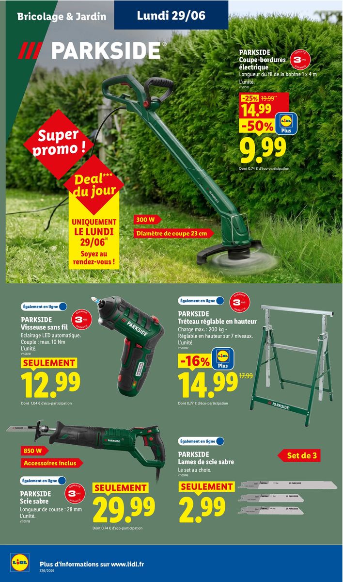 Lidl catalog page 60 — 2026-06-25 to 2026-07-01
