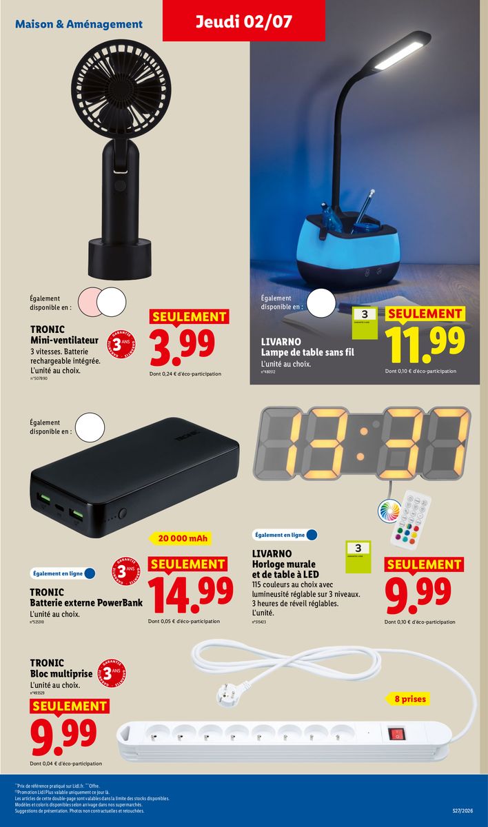 Lidl catalog page 33 — 2026-07-02 to 2026-07-08