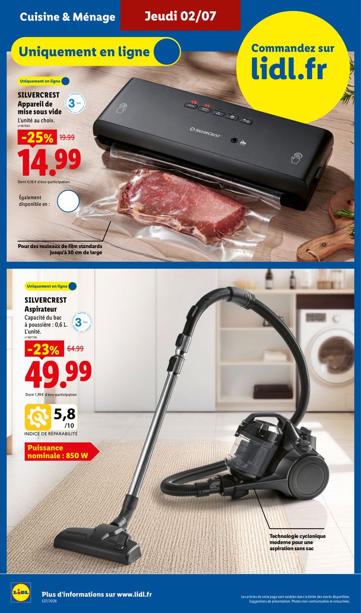 Lidl catalog page 40 — 2026-07-02 to 2026-07-08