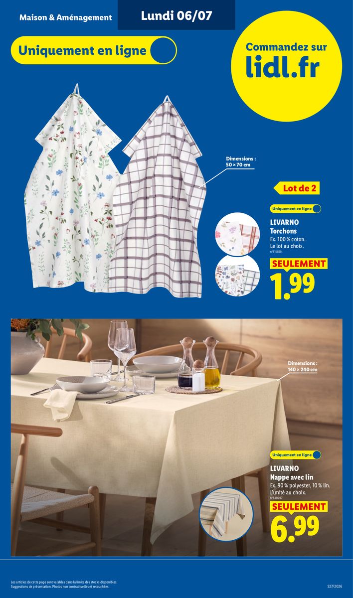 Lidl catalog page 57 — 2026-07-02 to 2026-07-08