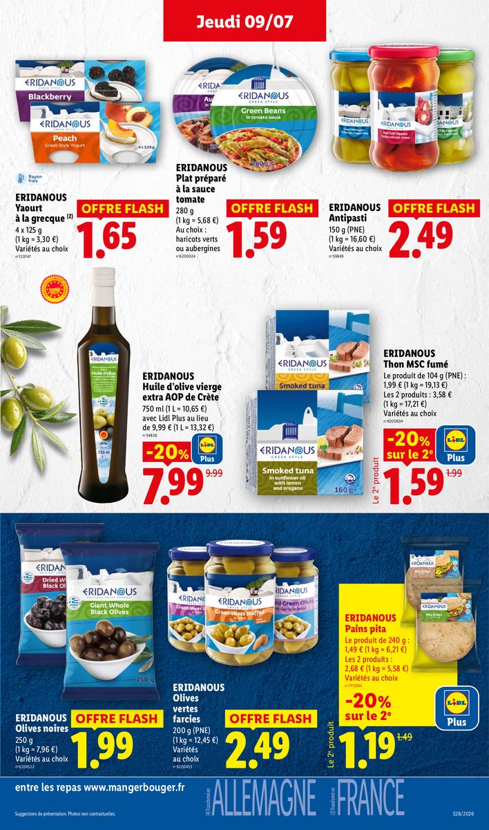 Lidl catalog page 23 — 2026-07-09 to 2026-07-15