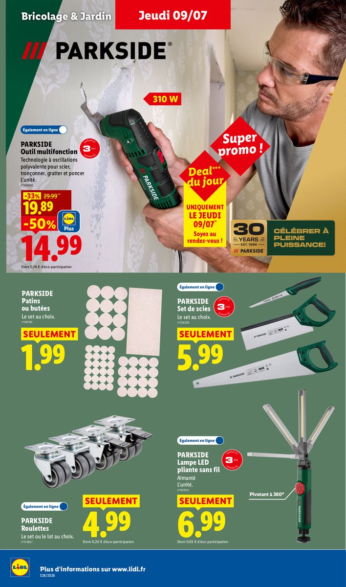Lidl catalog page 38 — 2026-07-09 to 2026-07-15