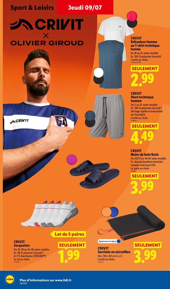 Lidl catalog page 42 — 2026-07-09 to 2026-07-15
