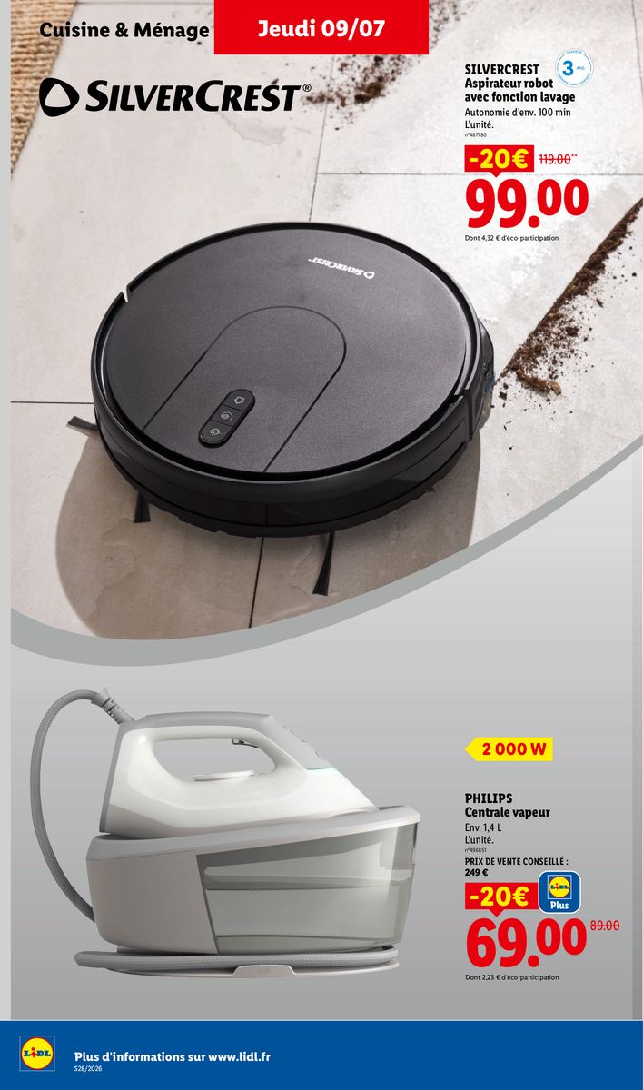 Lidl catalog page 46 — 2026-07-09 to 2026-07-15
