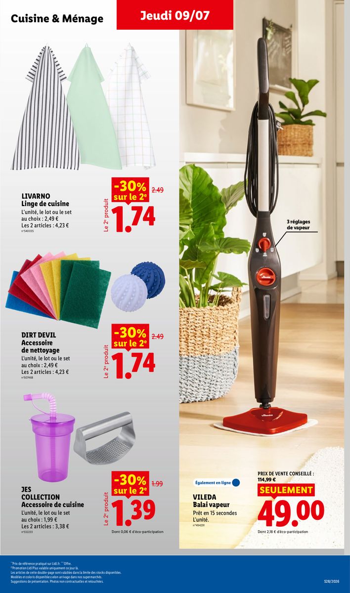 Lidl catalog page 47 — 2026-07-09 to 2026-07-15
