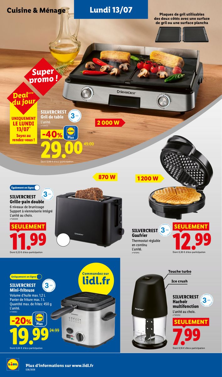 Lidl catalog page 50 — 2026-07-09 to 2026-07-15