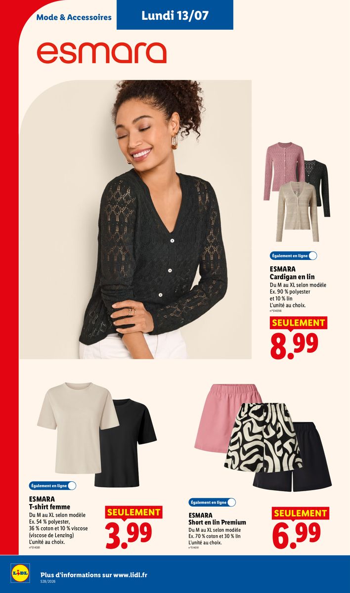 Lidl catalog page 56 — 2026-07-09 to 2026-07-15