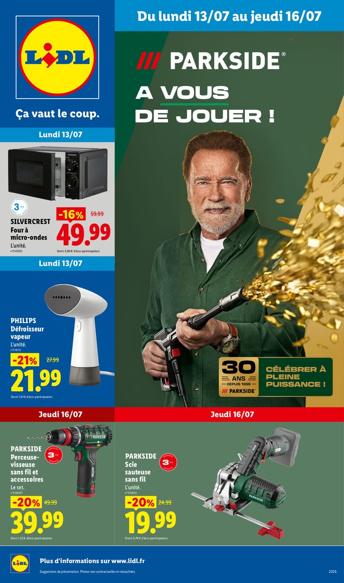 Lidl catalog 2026-07-13 to 2026-07-16