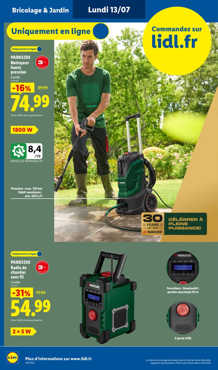 Lidl catalog page 4 — 2026-07-13 to 2026-07-16