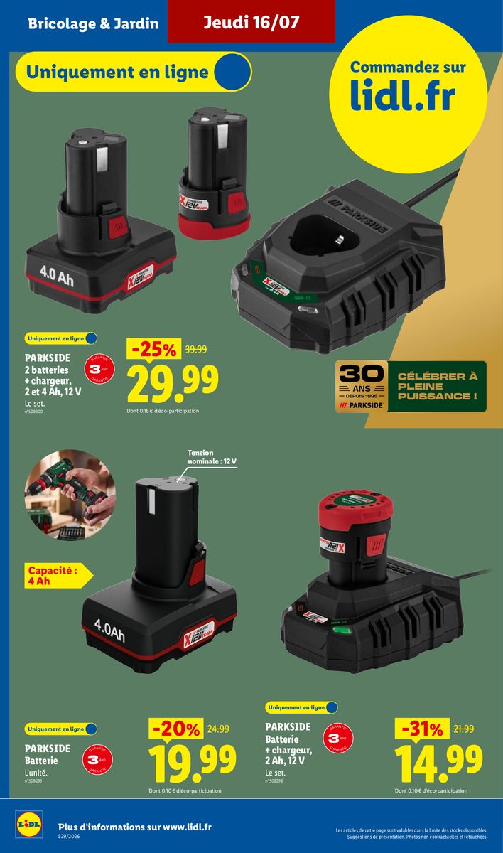 Lidl catalog page 12 — 2026-07-13 to 2026-07-16