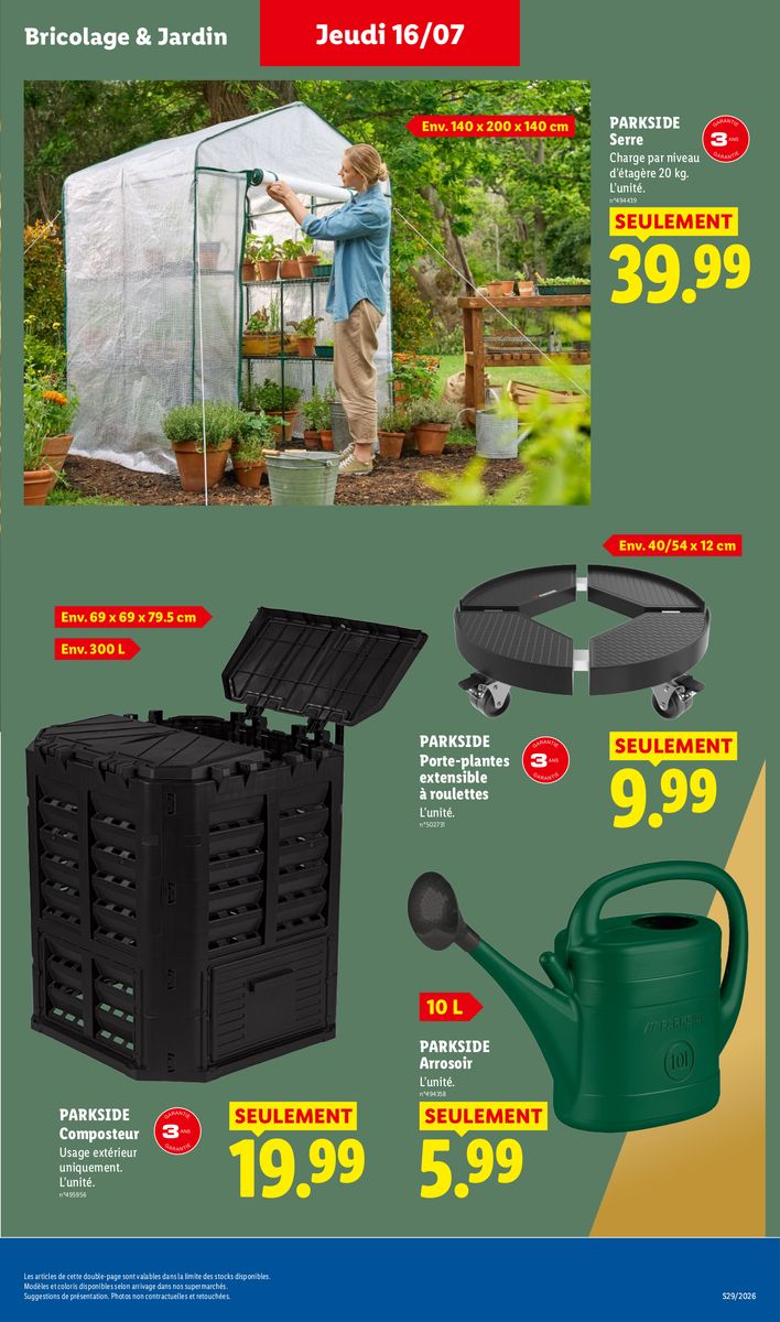 Lidl catalog page 33 — 2026-07-16 to 2026-07-22