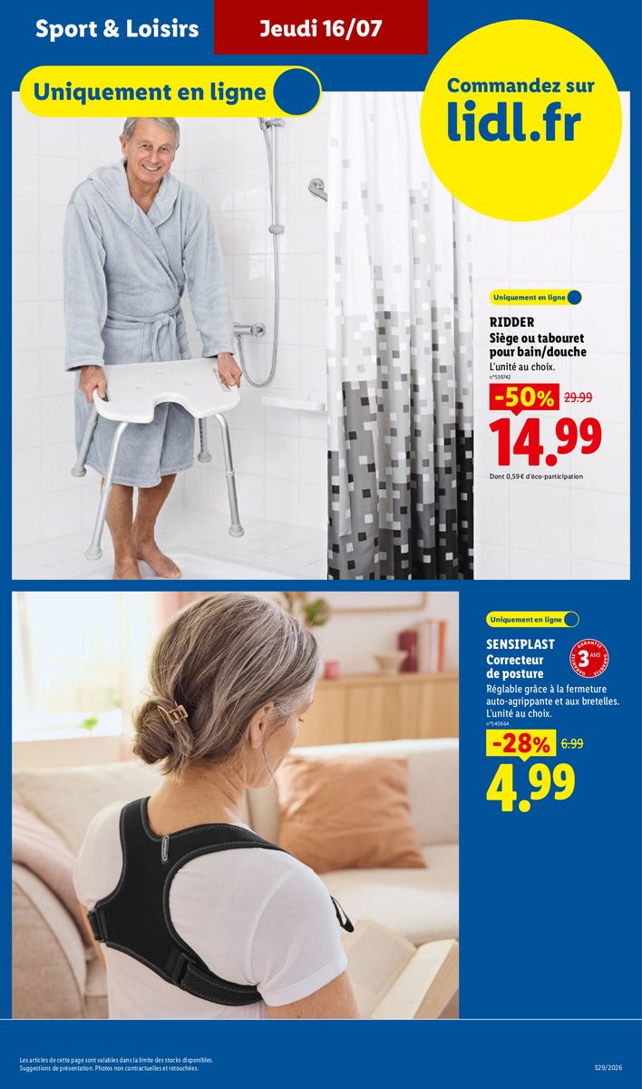 Lidl catalog page 45 — 2026-07-16 to 2026-07-22