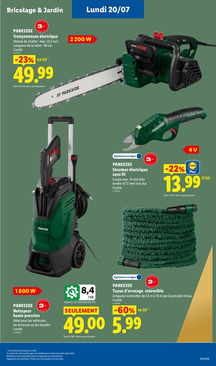 Lidl catalog page 47 — 2026-07-16 to 2026-07-22