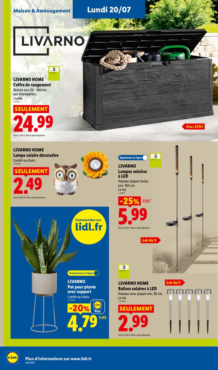 Lidl catalog page 50 — 2026-07-16 to 2026-07-22